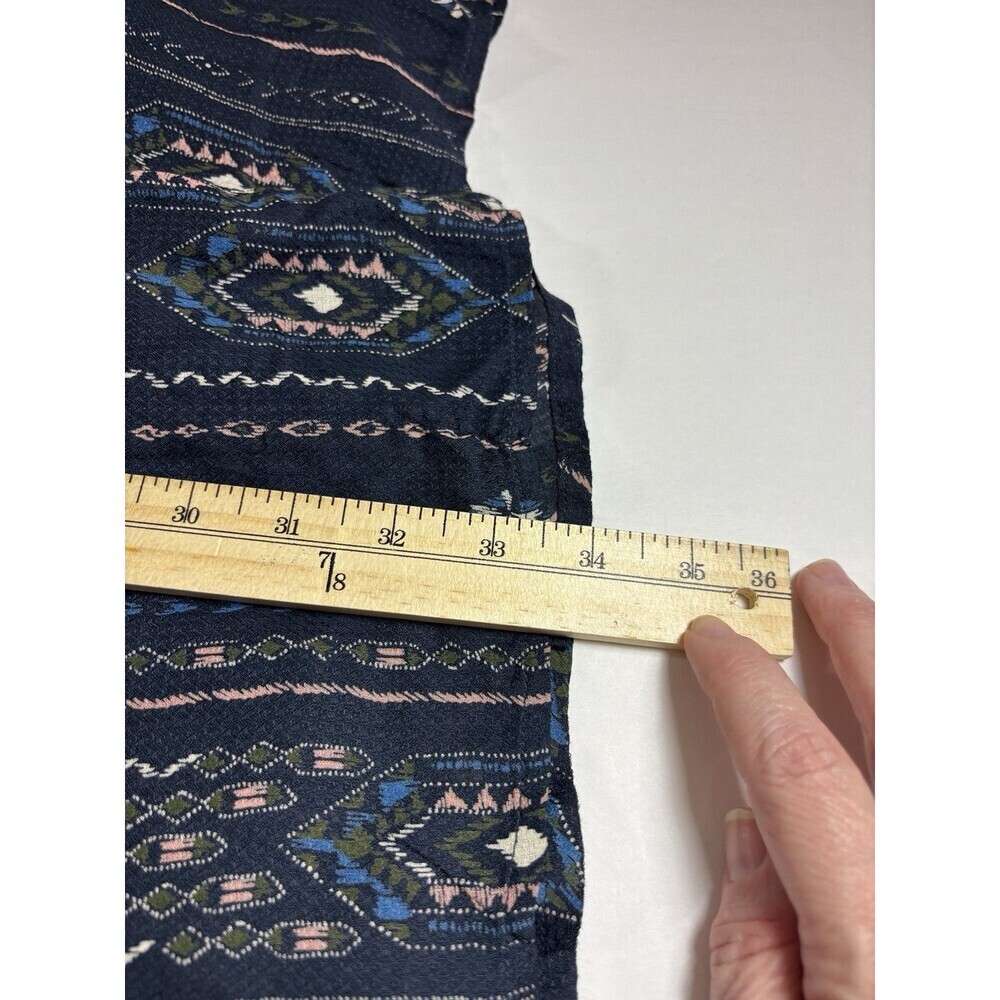Haute Hippie Tribe Luna Navy Boho Wrap Dress - Picture 7 of 14